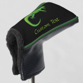 Green Lizard Golf Head Cover Headcover (3/4 Vorderseite)