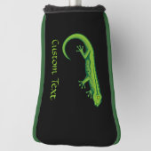 Green Lizard Golf Head Cover Headcover (Rotieren 90)