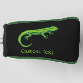 Green Lizard Golf Head Cover Headcover (Vorderseite)