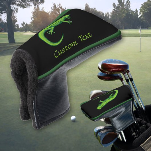 Green Lizard Golf Head Cover Headcover