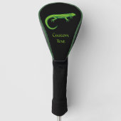 Green Lizard Golf Head Cover Headcover (Vorderseite)