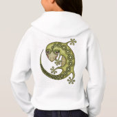 Green Lizard Hoodie (Rückseite)