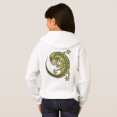 Green Lizard Hoodie (Schwarz voll)