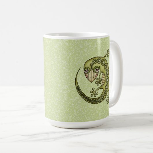 Green Lizard Kaffeetasse (VorderseiteRechts)