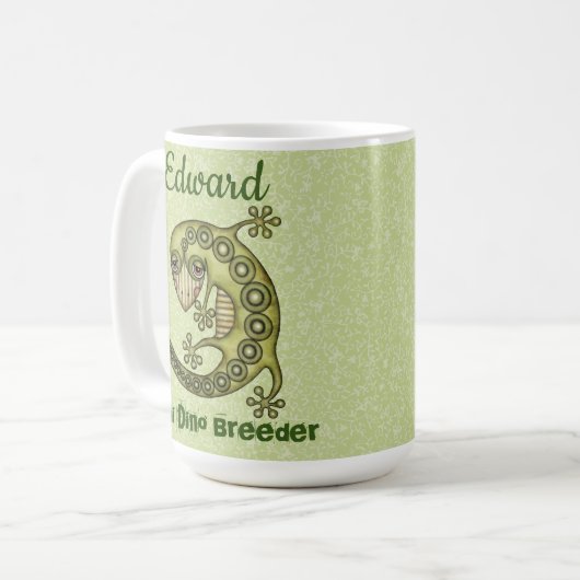 Green Lizard Kaffeetasse (Vorderseite Links)