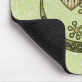 Green Lizard Mousepad (Ecke)