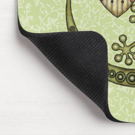 Green Lizard Mousepad (Ecke)