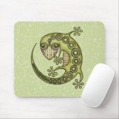Green Lizard Mousepad (Mit Mouse)