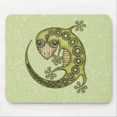 Green Lizard Mousepad (Vorne)