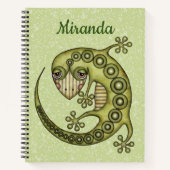 Green Lizard Notizblock (Vorderseite)