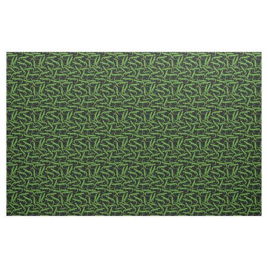 Green Lizard Pattern Stoff (Yard (91,4 cm))