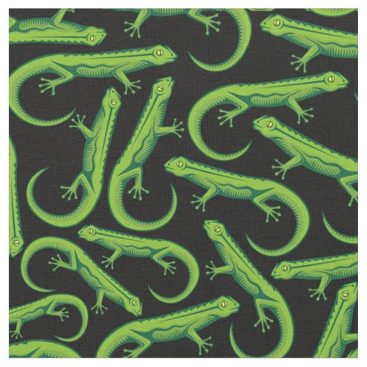 Green Lizard Pattern Stoff (Nahaufnahme)