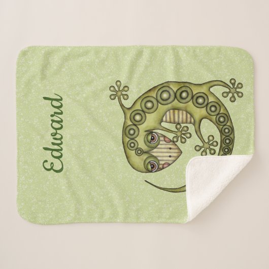 Green Lizard Sherpadecke (Vorderseite (Horizontal))