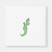 Green Lizzard Magnet (Vorne)