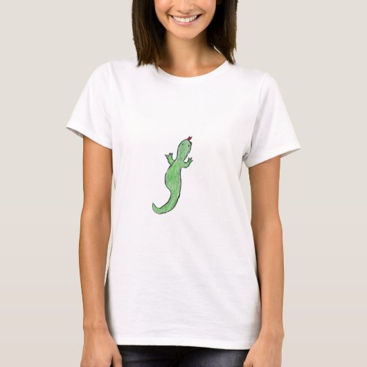 Green Lizzard T-Shirt (Vorderseite)
