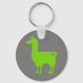 Green Llama Schlüsselanhänger (Vorderseite)