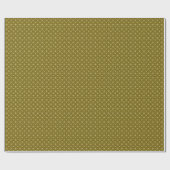 Green Longevity-Blume Geschenkpapier (Flach)