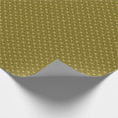 Green Longevity-Blume Geschenkpapier (Ecke)