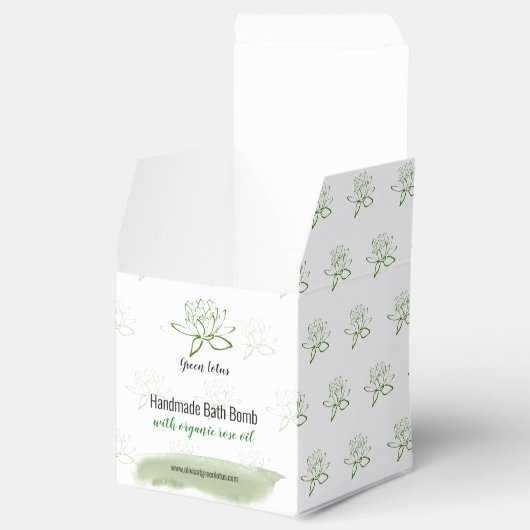 Green Lotus Beauty Skin Care Packbox Geschenkschachtel (Geöffnet)