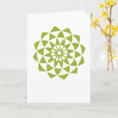 Green Lotus Blume Karte (Gelbe Blume)