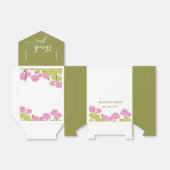 Green Lotus Lily Blume Hochzeit Indiens Geschenkschachtel (Ungefaltet)