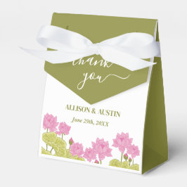 Green Lotus Lily Blume Hochzeit Indiens Geschenkschachtel