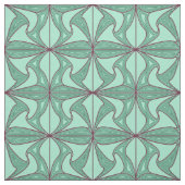 Green Lotus Stoff (Muster)