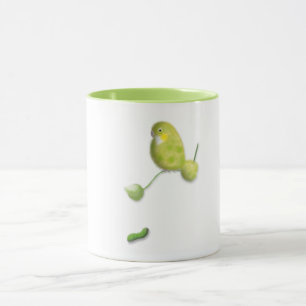 Green lovebird Tasse von ORDesign.