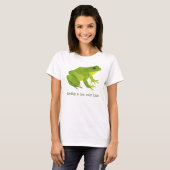 Green Low Poly Life Frog Women T-Shirt (Vorne ganz)
