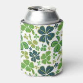Green Lucky Kleeblatts Clover St Patrick`s Day Dosenkühler (Kanne Vorderseite)
