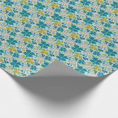 Green Lucky Kleeblatts Clover St Patrick`s Day Geschenkpapier (Ecke)