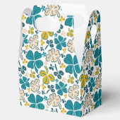 Green Lucky Kleeblatts Clover St Patrick`s Day Geschenkschachtel (Geöffnet)