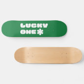 Green Lucky One Skateboard (Horizontal)