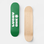 Green Lucky One Skateboard (Vorderseite)