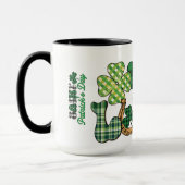 Green Lucky St Patricks Day Tasse (Links)