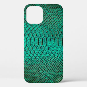 Green Luxury Snake Skin Closeup Case-Mate iPhone Hülle