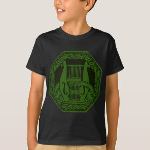 Green Lyre Abzeichen T-Shirt