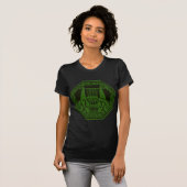 Green Lyre Abzeichen T-Shirt (Vorne ganz)