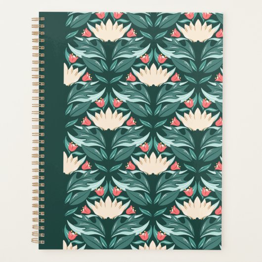Green Magic Planner - Blume des Lebens Planer (Vorderseite)