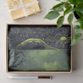 Green Magic Potion Cauldron Halloween Decoupage Seidenpapier (Geschenk)