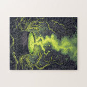 Green Magic Potion Cauldron Halloween Puzzle (Horizontal)