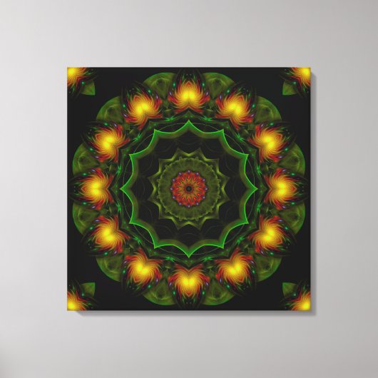 Green Magic Wrapped Canvas Leinwanddruck (Vorderseite)