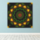 Green Magic Wrapped Canvas Leinwanddruck (Insitu (Holzboden))