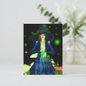 Green Magick Postcard Postkarte (Stehend Vorderseite)