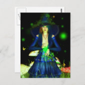 Green Magick Postcard Postkarte (Vorne/Hinten)