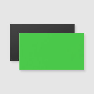 Green Magnetic Business Card Magnetkarte