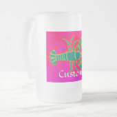 Green Maine Hummer Thunder_Cove Mattglas Bierglas (Vorderseite Links)