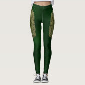 Green Majestät: Green Man Leggings (Vorderseite)