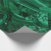Green Malachite Geschenkpapier (Ecke)