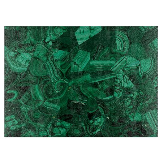 Green Malachite Schneidebrett (Vorderseite)